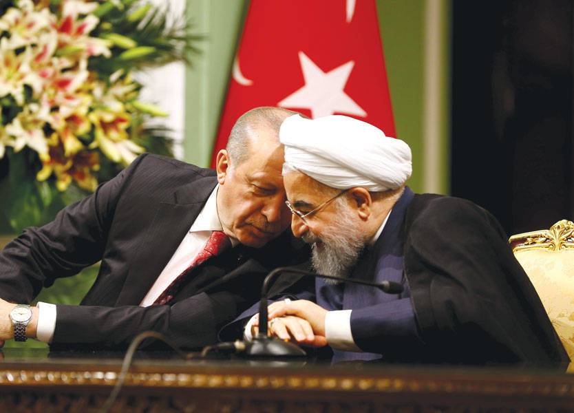 اردوغان يكشف مضمون محادثته مع روحاني.. هذا ما قاله عن الاحتجاجات!