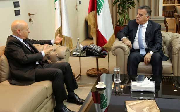ابراهيم استقبل ماروتي وسفيرة لبنان في إيطاليا