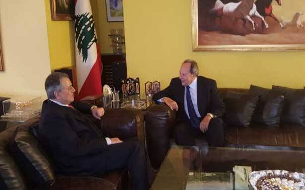لحّود استقبل السفير السوري