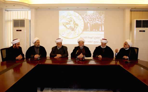 «تجمّع العلماء»: قضيّة فلسطين تبقى العنوان الأول لكلّ المراحل