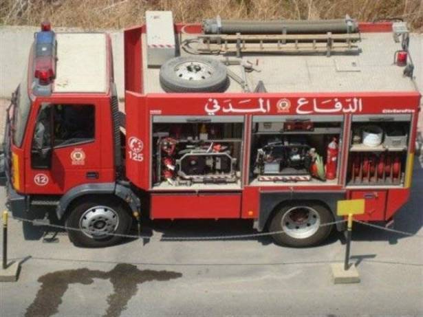 الدفاع المدني: مهمات اسعاف وانقاذ واخماد حرائق في مناطق عدة