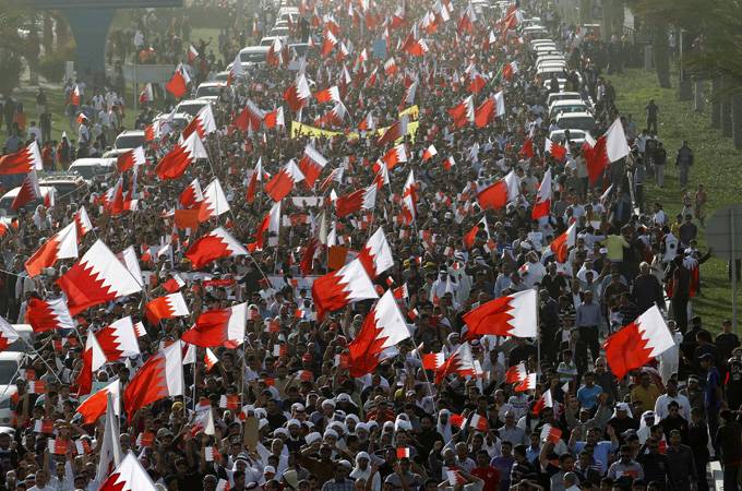 البحرين اول هدف لايران بعد انهاء المظاهرات