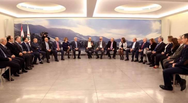 جعجع: وجودنا في السلطة هو من أجل الإصلاح والعمل على بناء الدولة