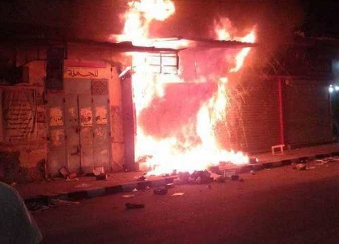 حريق في محل للمفروشات بصيدا.. وهذه أضراره