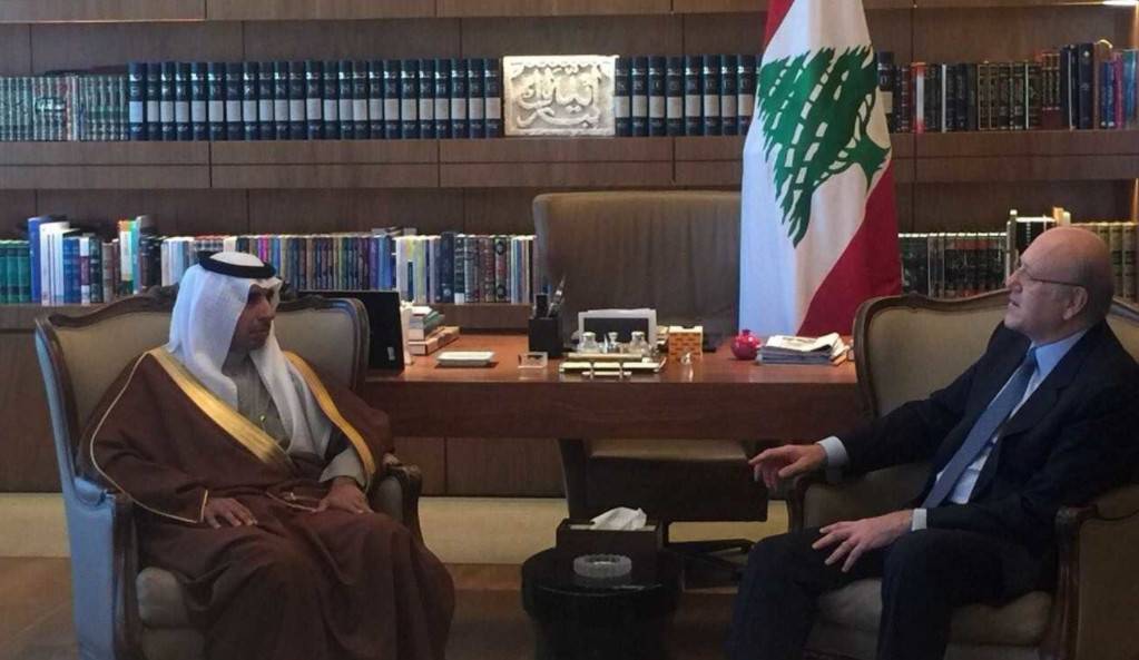ميقاتي يلتقي السفير السعودي