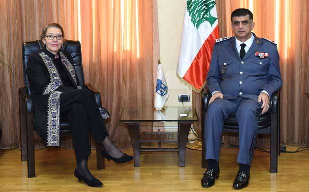 عثمان استقبل المنسّقة الخاصة
للأمم المتّحدة بالإنابة