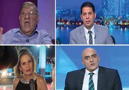 الاعلاميون الثلاثة لمدير المخابرات: «تحت اوامرك يا سيدي»
