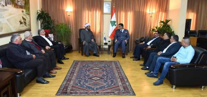 عثمان عرض الأوضاع العامة بعكار مع القاضي عريمط على رأس وفد من سهل المنطقة