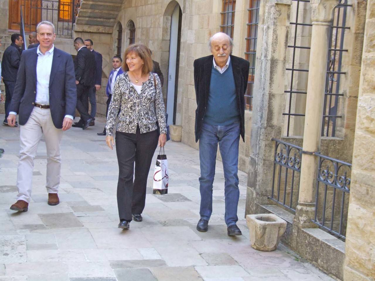ريتشارد زارت المختارة والتقت جنبلاط