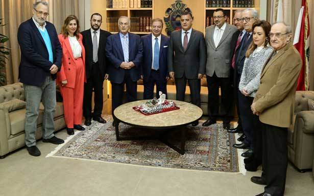 وفد من نقابة الصحافة زار مدير عام الأمن العام