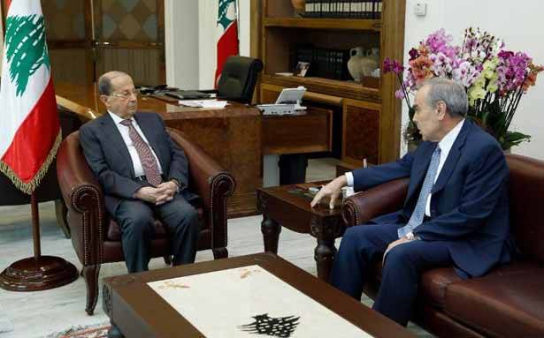 بحث ورحمة التحضيرات لإجراء الإنتخابات
عون : للوفاق السياسي بين الدول
العربيّة وحلّ المشاكل بالحوار