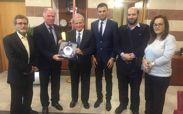 حمادة عرض واتحاد الجامعات
إقامة معرض الجامعات في تركيا