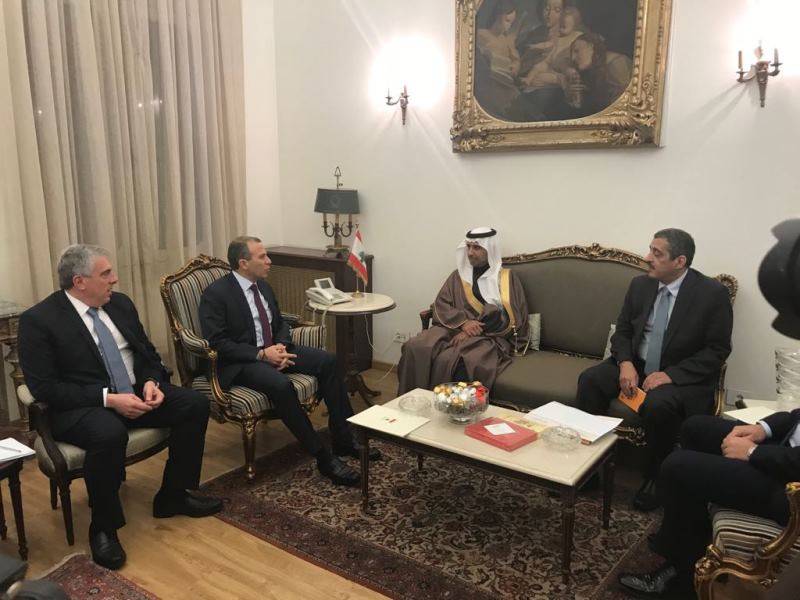 باسيل يلتقي السفير السعودي
