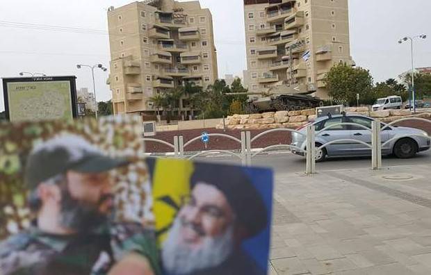 صورتان للسيد نصرالله وعماد مغنية في تل أبيب!