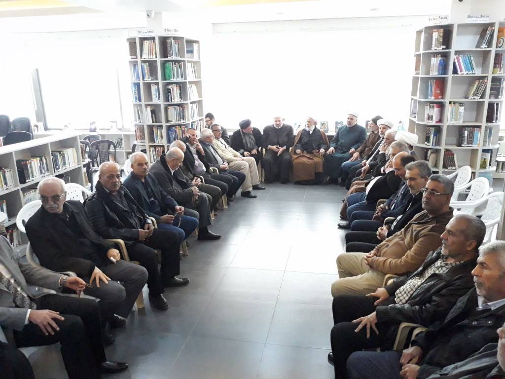 مكتبة العلامة فضل الله نظمت وقفة تضامنية مع القدس