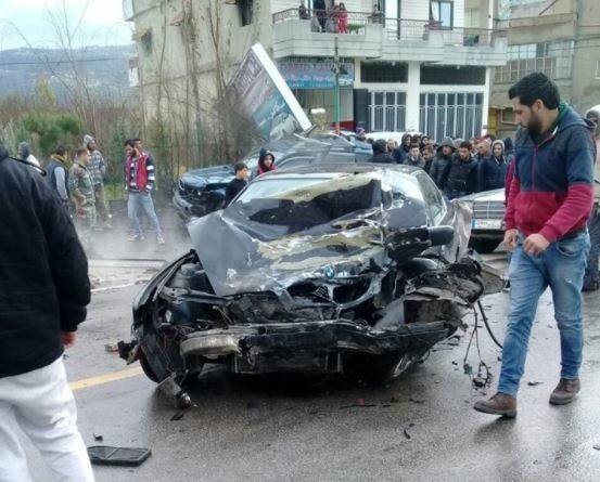 3 جرحى بحادث سير على طريق الضنية - طرابلس