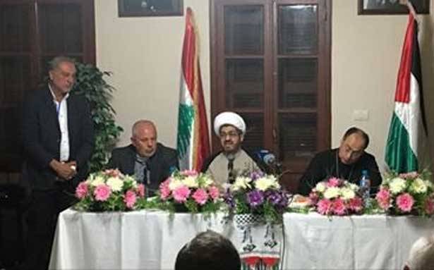 ندوة في مطرانيّة صيدا للروم الكاثوليك
بمشاركة حزب الله عن القدس