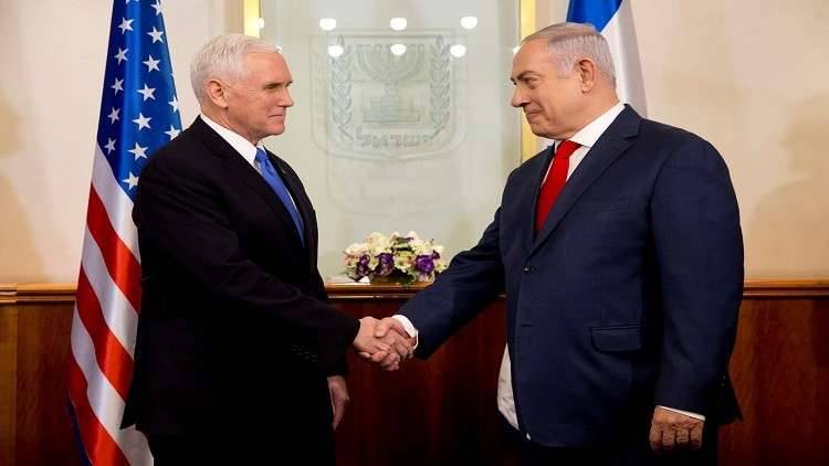 بنس لنتنياهو: أتشرف بوجودي في القدس عاصمة إسرائيل