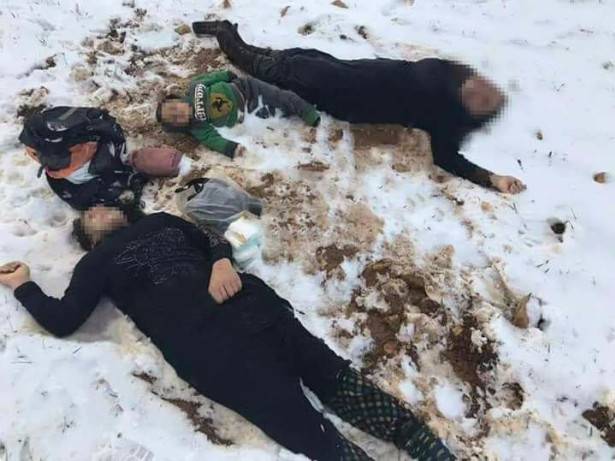 بالصور..جثث "المصنع".. فصلٌ جديد من مأساة السوريين على "طرقات التهريب"!
