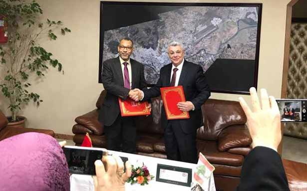 اتفاقية تعاون بين اتحاد بلديات
الضنية وبلدة تطوان المغربية