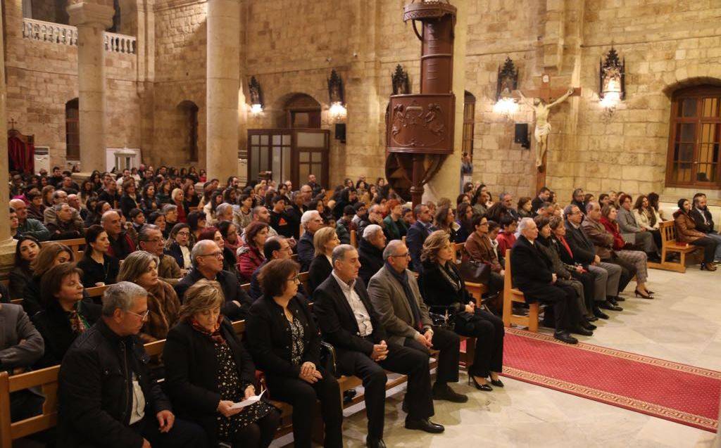 خيرالله ترأس قداسا في كاتدرائية مار اسطفان في البترون