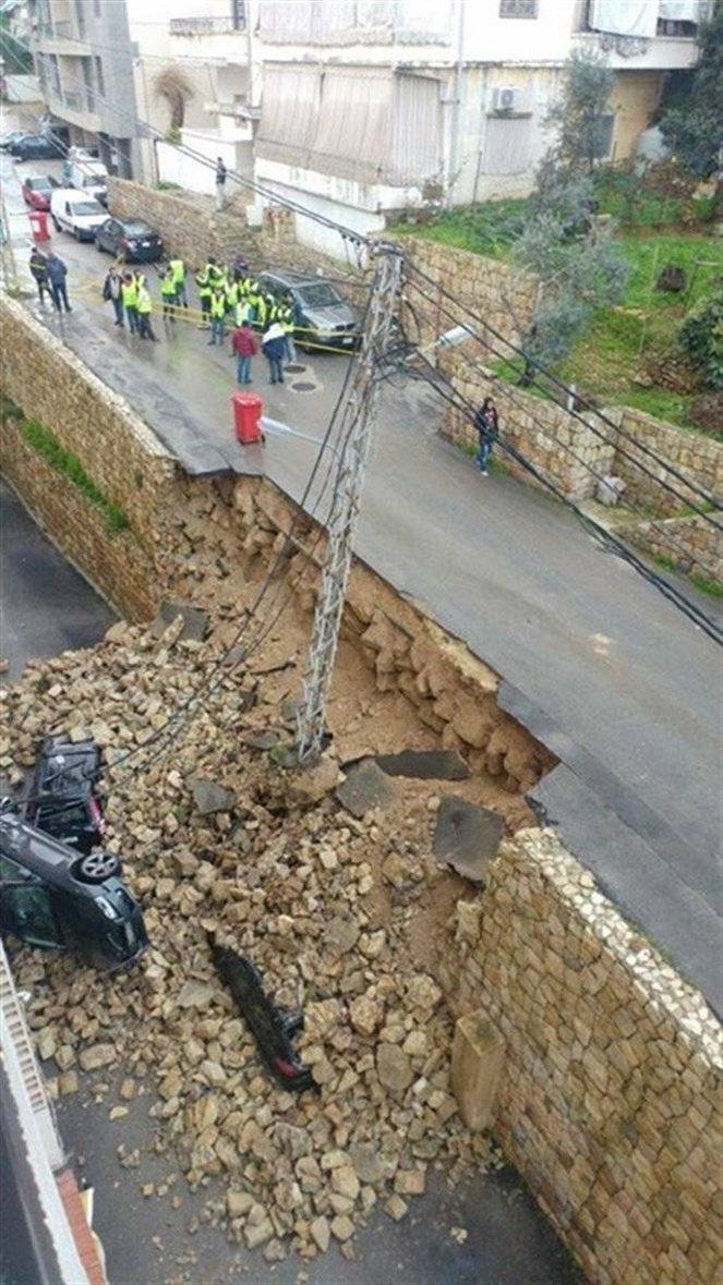 بالصور : بسبب الأمطار.. هذا ما حصل في اللويزة!
