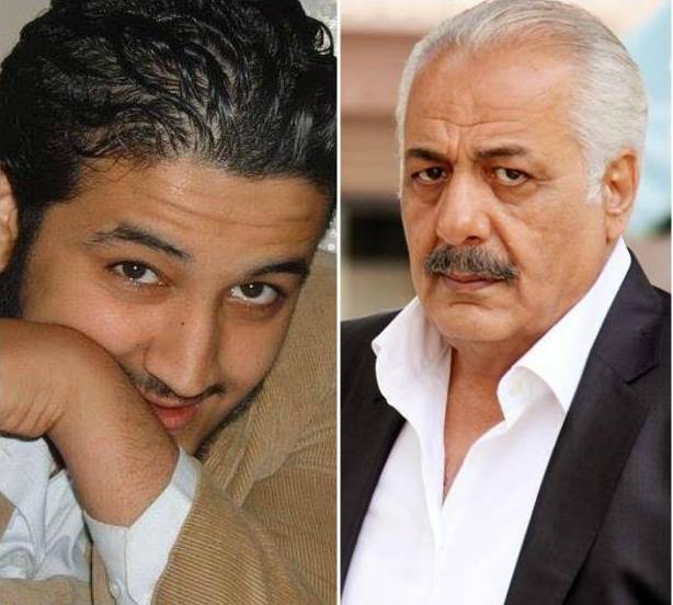 صورة مؤثرة- كيف عايد أيمن زيدان نجله الراحل؟