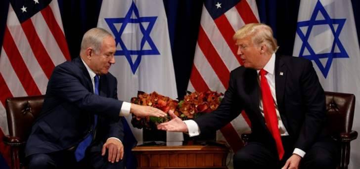 ترامب يؤكد لنتانياهو التزام واشنطن بنقل السفارة الأميركية إلى القدس