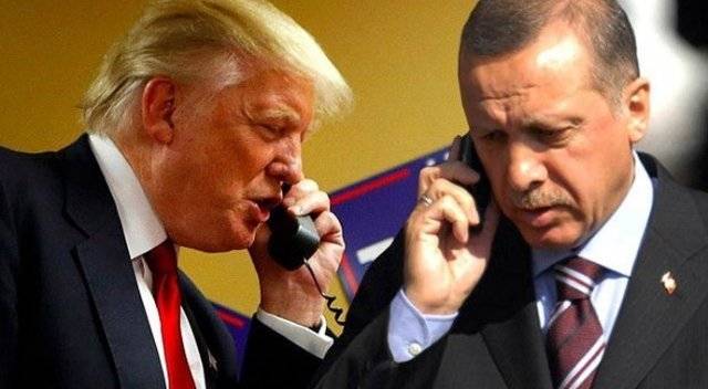 خلاف حول الاتصال الهاتفي بين ترامب واردوغان