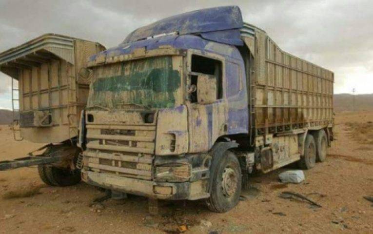 سرقة شاحنة عن طريق خداع صاحبها في سهل بلدة حزين