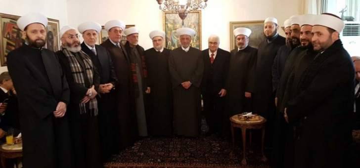 دريان: لإجراء الانتخابات في موعدها ولتكون البرامج في مصلحة الوطن