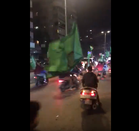 بالفيديو: مناصرو الرئيس بري يجوبون بيروت ويشعلونها بهتفاتهم!