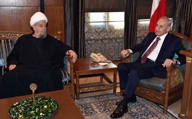 قبلان جدّد تضامنه معه
برّي : لن أسمح بشيء يُهدّد الإستقرار ووحدة لبنان