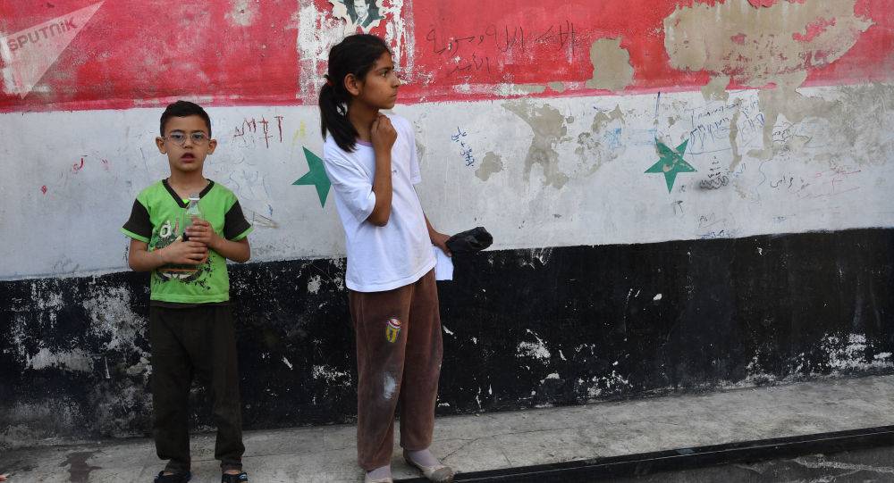 إصابة طفلين جراء استهداف المجموعات المسلحة حي الدويلعة في دمشق بالقذائف