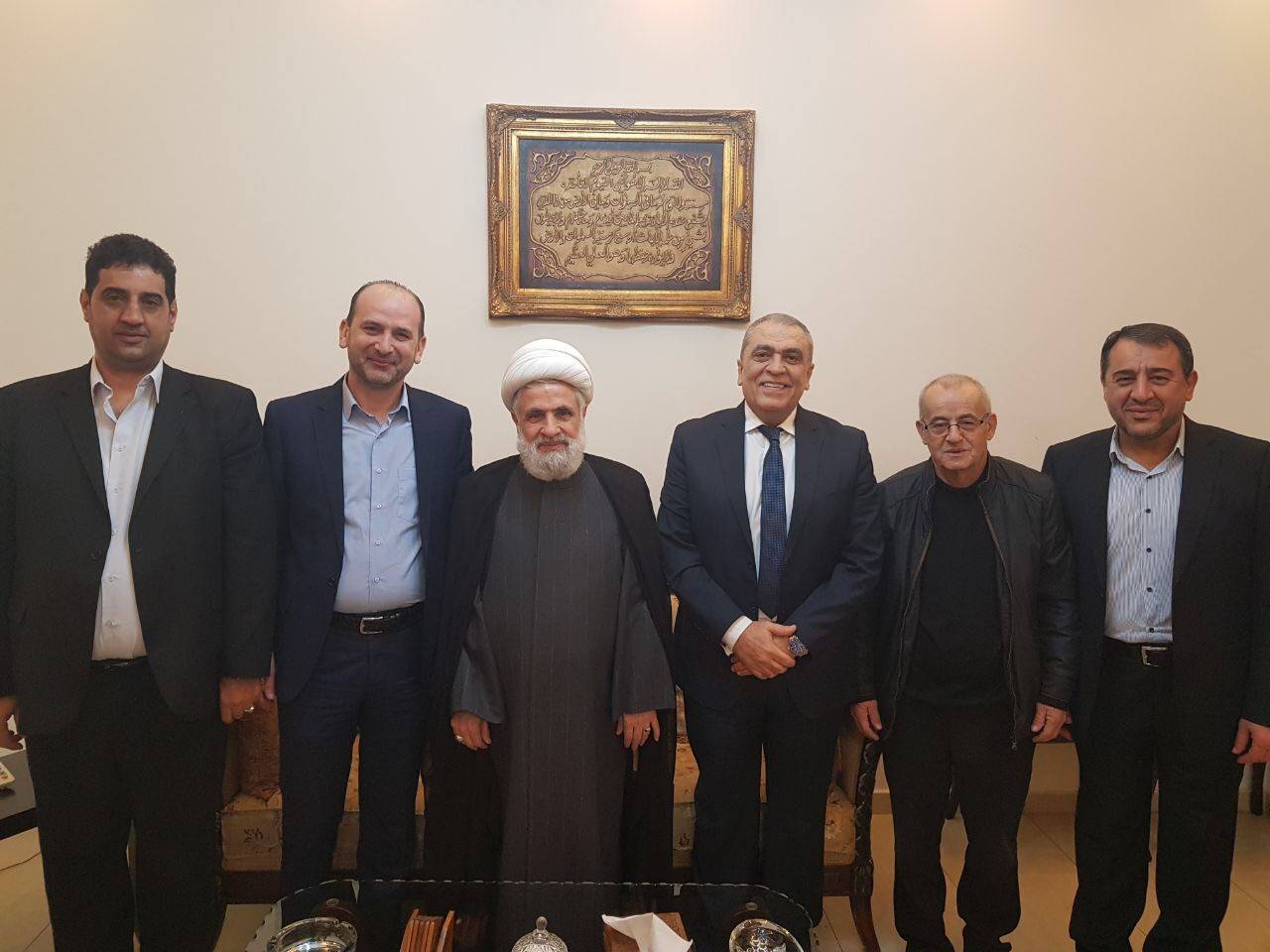 اللجنة الانتخابية في حزب البعث زارت الشيخ قاسم