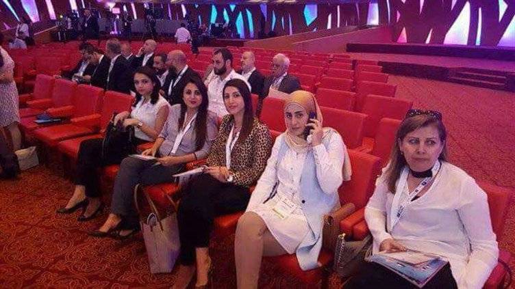 تحجّبت و حضرت مؤتمر أبيدحان بناءً على طلب باسيل؟!