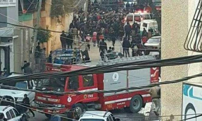 بالفيديو- انفجار كبير يهز مدينة غزة!