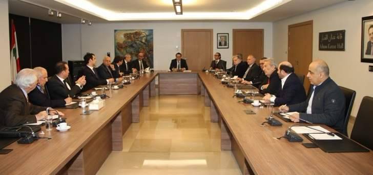 شقير يدعو لوضع رؤية واضحة لتنمية العلاقات الاقتصادية اللبنانية المصرية