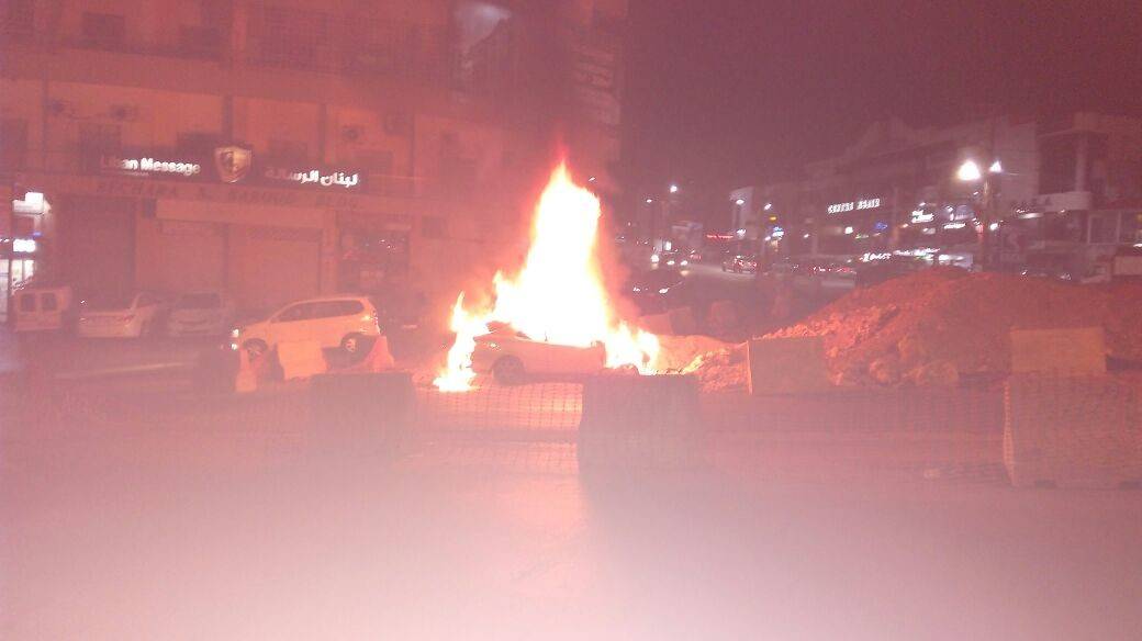 حرق السيارة في جعيتا كان متعمداً..و السبب صادم!