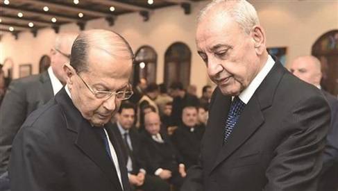 هذا ما جرى في الاتصال الهاتفي بين عون وبري