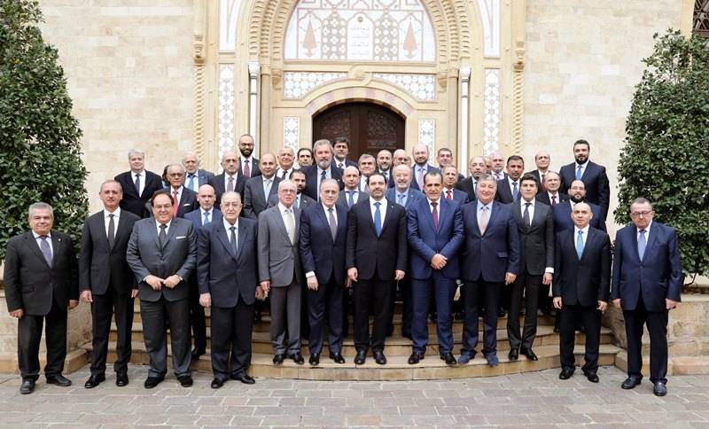 الحريري استقبل فرعون ووزير الدفاع اليوناني وريتشارد وأعضاء السلك القنصلي