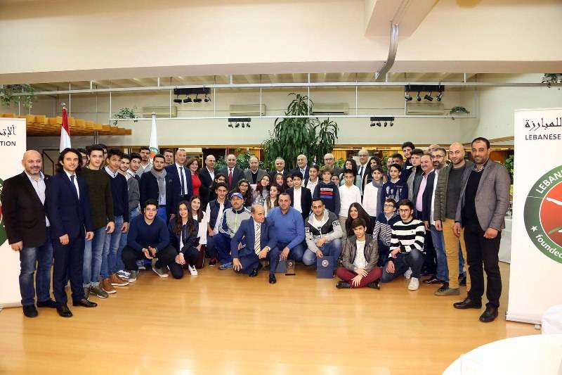 اتحاد المبارزة كرم أبطاله وبطلاته برعاية فنيش
