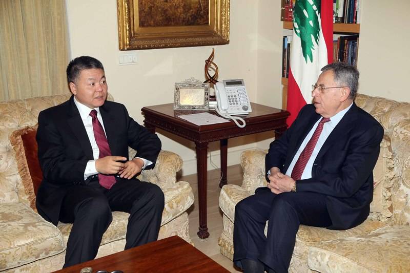 السنيورة استقبل سفير الصين ومنسقة الامم المتحدة
