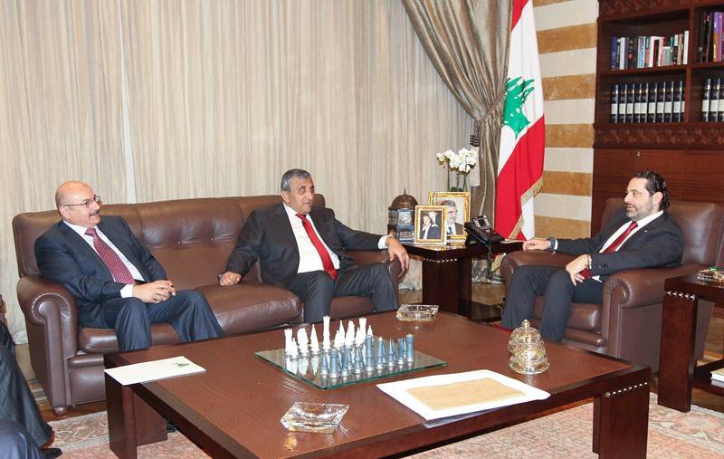 الحريري عرض ورئيس الصندوق الكويتي للتنمية توقيع اتفاقيتي القرض والمنحة واجتماع باريس