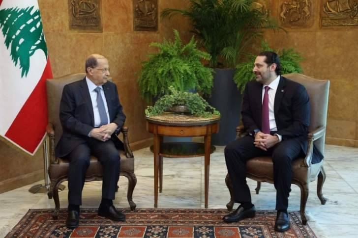 عون يلتقي الحريري