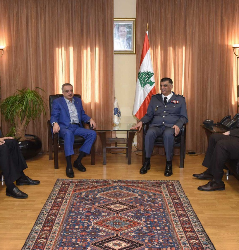 أرسلان عرض الاوضاع مع المدير العام لقوى الأمن الداخلي