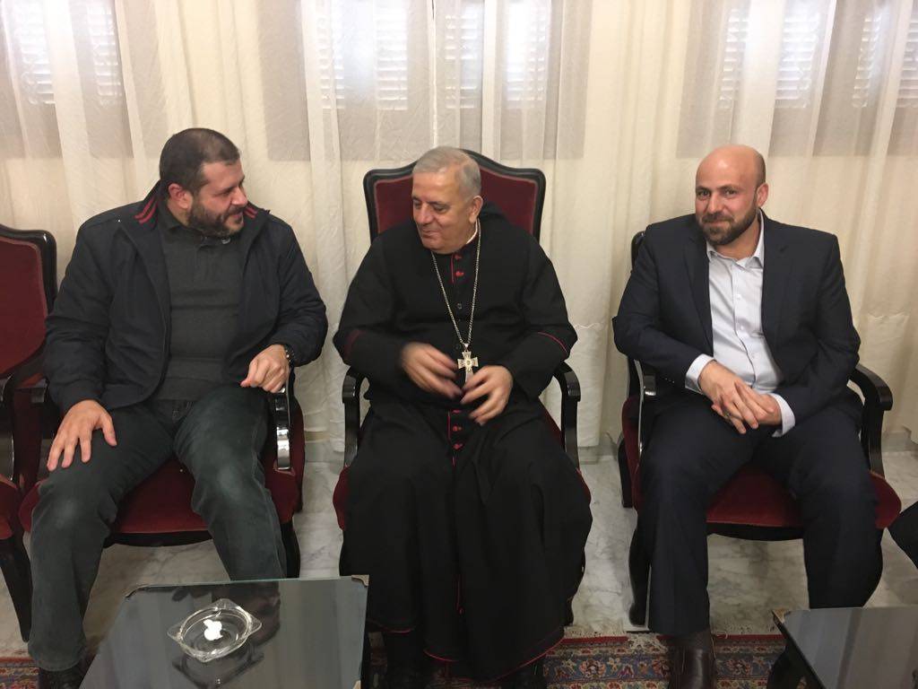 وفد من حزب الله زار العمار مهنئا بعيد مار مارون