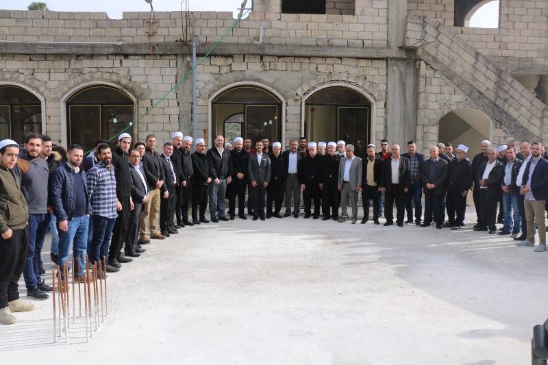 مجيد أرسلان جال في جرد عاليه وعزى بالفنان نهاد طربيه