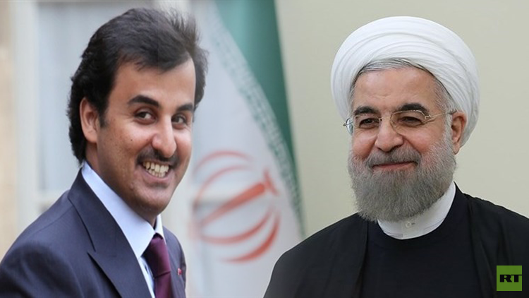 أمير قطر يهنئ روحاني بذكرى الثورة الإسلامية