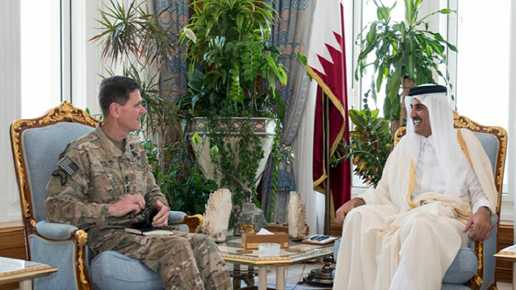 البنتاغون يشكر أمير قطر على قاعدة العديد